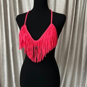 LSpace Fringe Swim Top